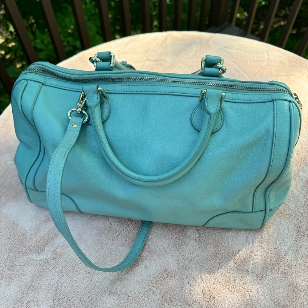 Teal Banana Republic Evan Satchel